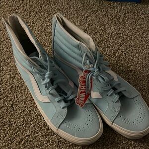 Vans Light Blue High-Top Sneakers